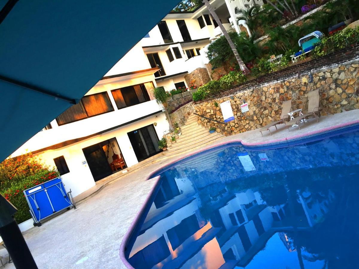 Villa Guitarron gran terraza vista espectacular 6 huespedes piscina gigante Acapulco Exterior foto