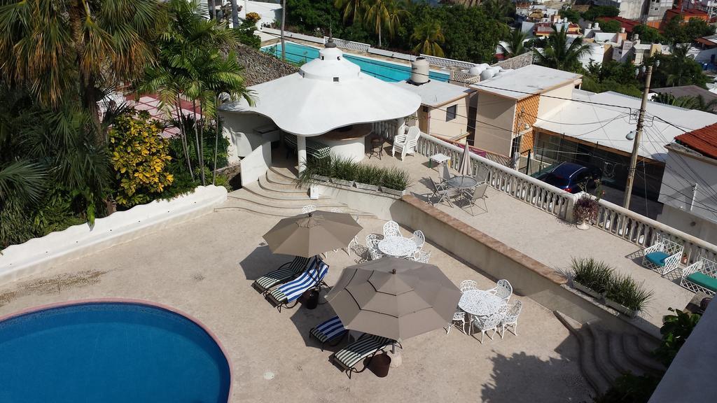 Villa Guitarron gran terraza vista espectacular 6 huespedes piscina gigante Acapulco Habitación foto