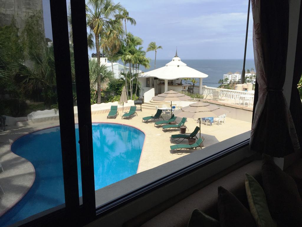 Villa Guitarron gran terraza vista espectacular 6 huespedes piscina gigante Acapulco Exterior foto