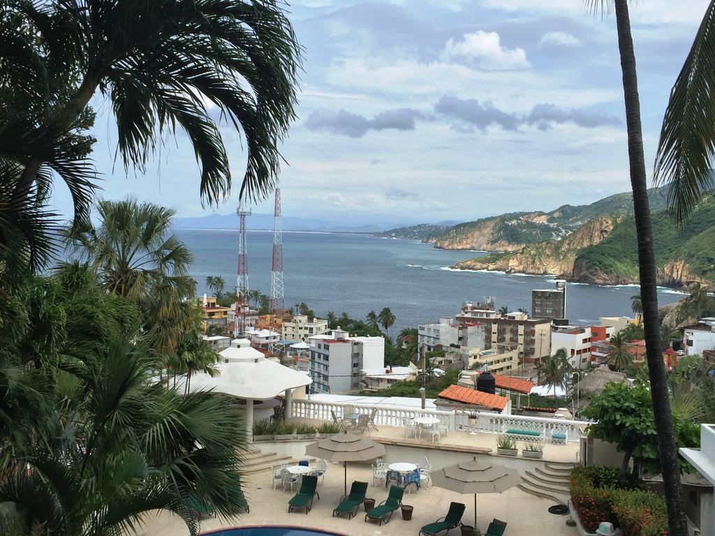 Villa Guitarron gran terraza vista espectacular 6 huespedes piscina gigante Acapulco Exterior foto
