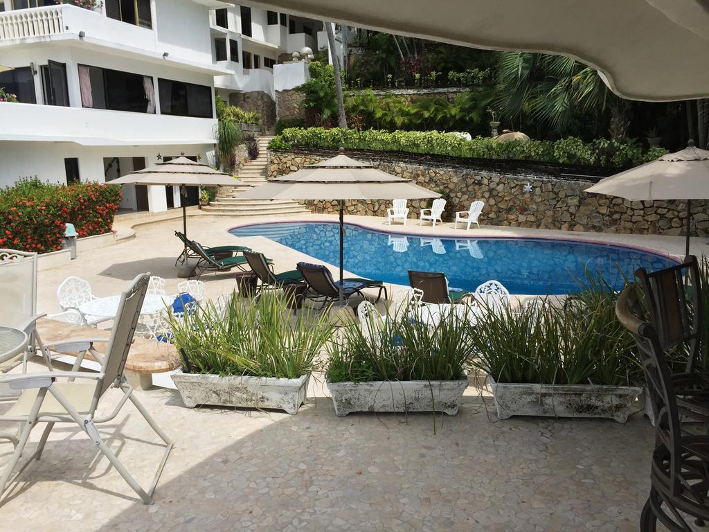 Villa Guitarron gran terraza vista espectacular 6 huespedes piscina gigante Acapulco Exterior foto