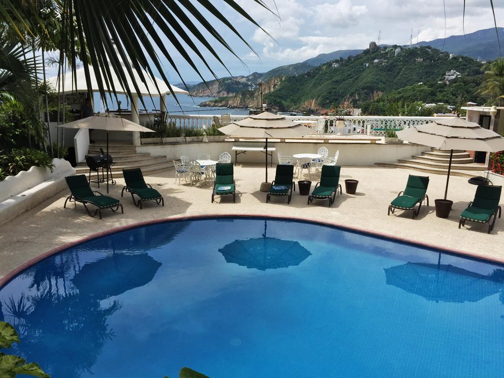Villa Guitarron gran terraza vista espectacular 6 huespedes piscina gigante Acapulco Exterior foto