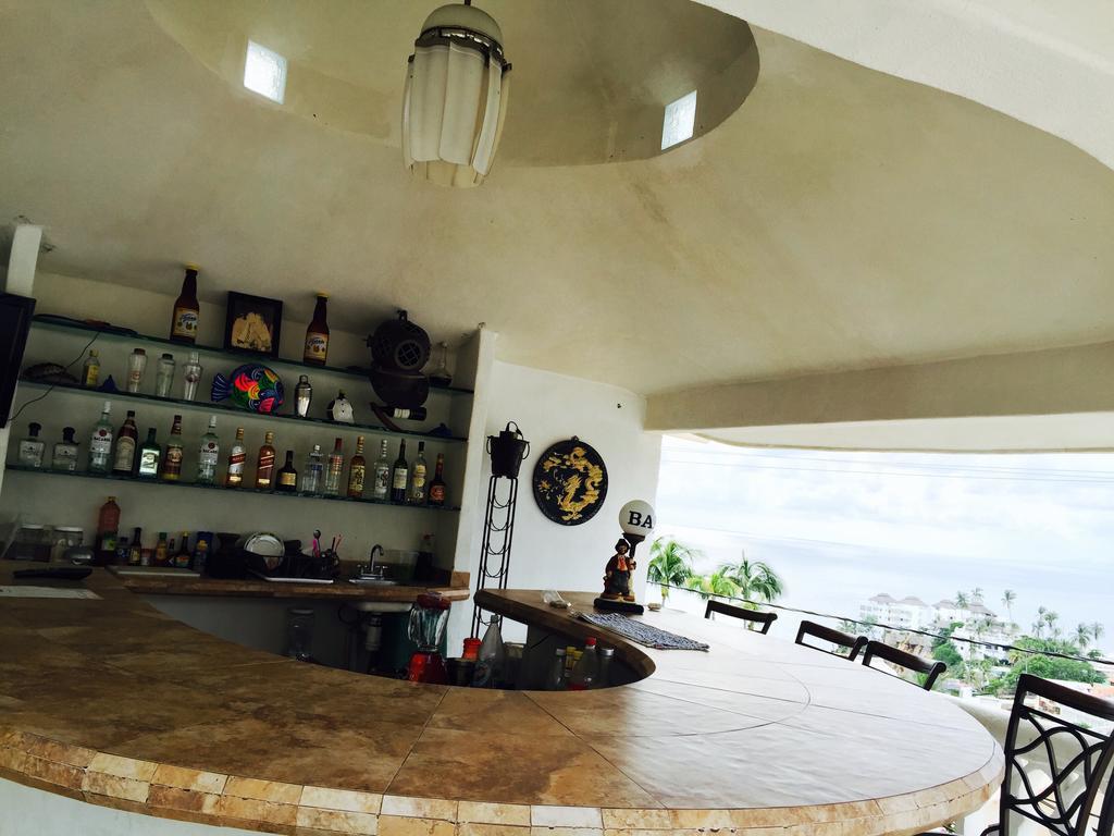 Villa Guitarron gran terraza vista espectacular 6 huespedes piscina gigante Acapulco Exterior foto